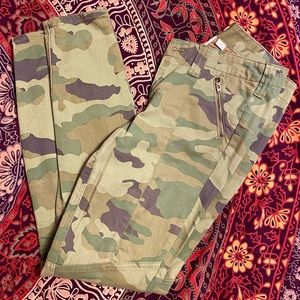 J CREW Camo Pants